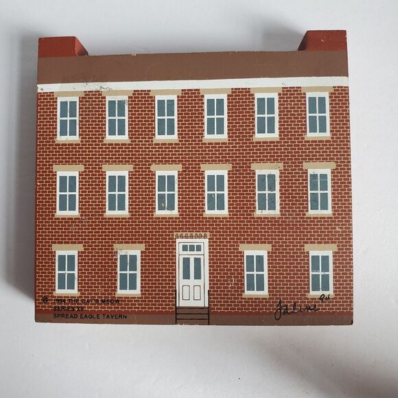 The Cat's Meow Village Collectibles Lot Of 9 Pieces 1986 - 1989 Beauregard - Picture 4 of 12